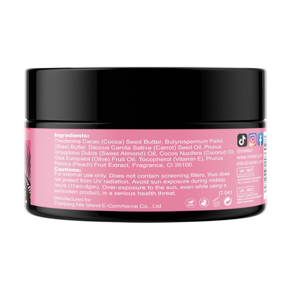 isletan intensive tanning luxe gel peach