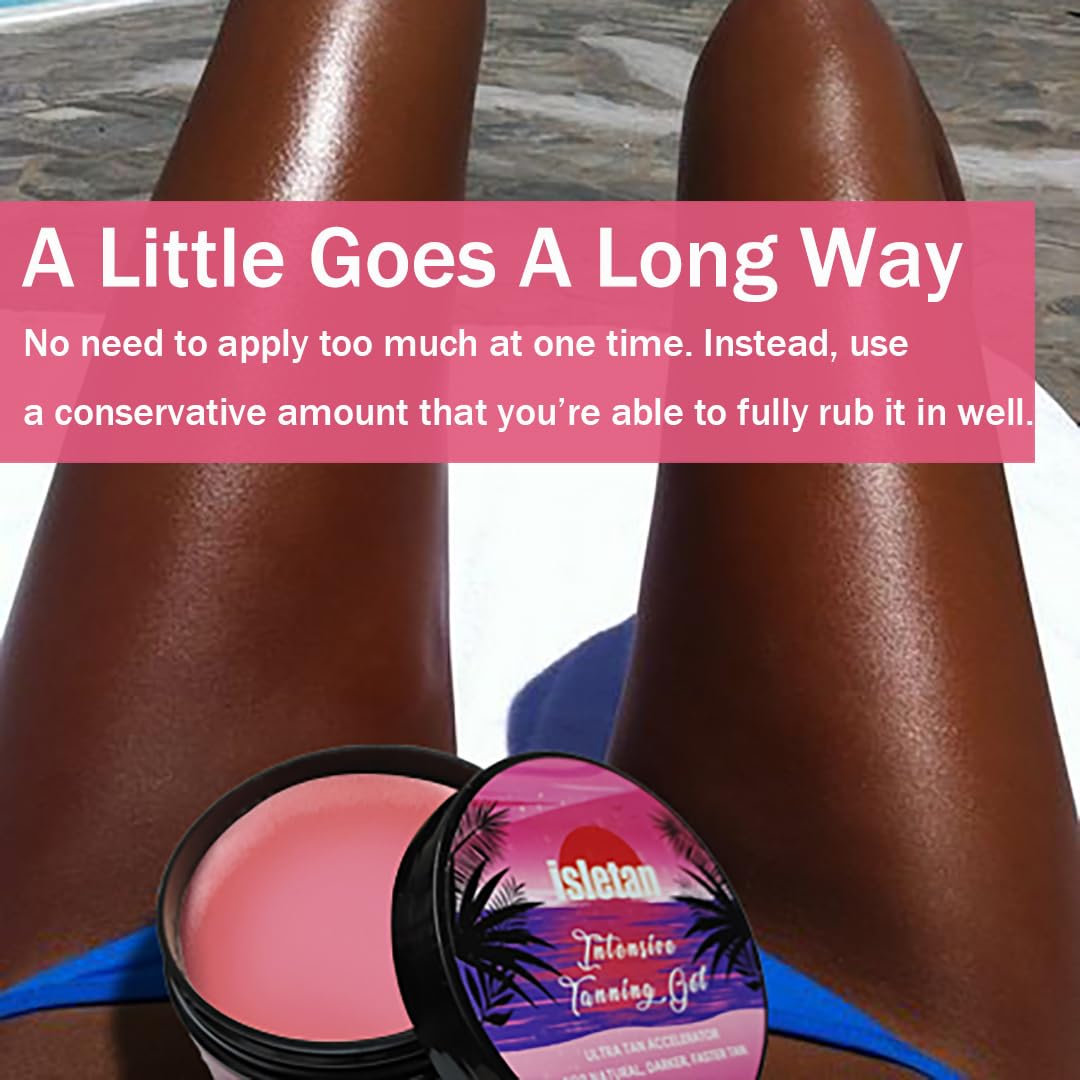 isletan intensive tanning luxe gel peach