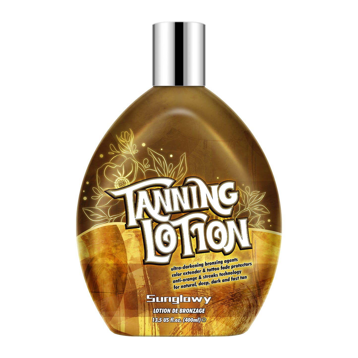 Sunglowy Tanning Lotion For Tanning Beds Mango, Tanning Bed Lotion With Bronzer, 13.5fl.oz