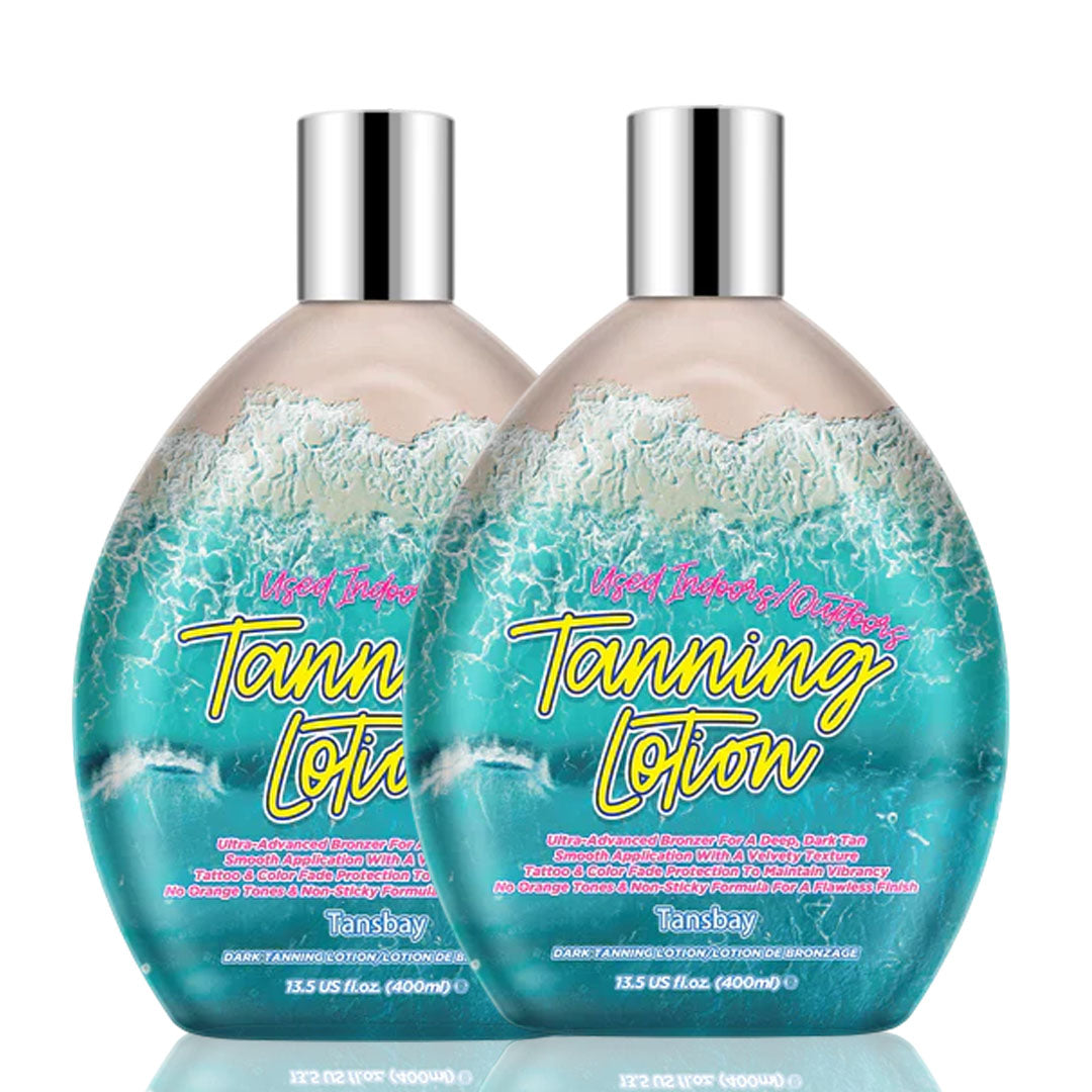 Tansbay Tanning Lotion For Tanning Beds Coconut, Tanning Bed Lotion With Bronzer, 13.5fl.oz