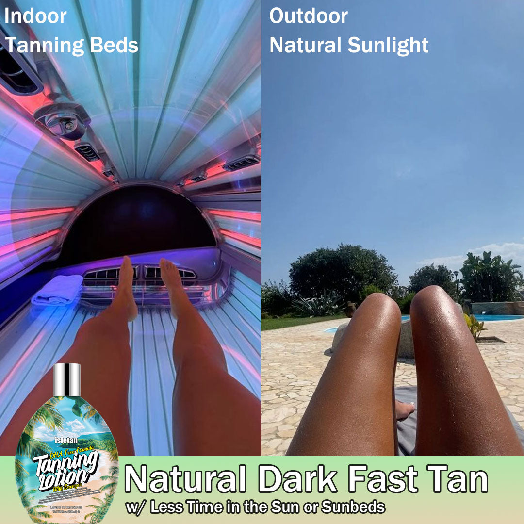 Pineapple Outdoor Indoor Tanning Lotion For Tanning Beds, Tanning Bed Lotion With Bronzer, 13.5fl.oz