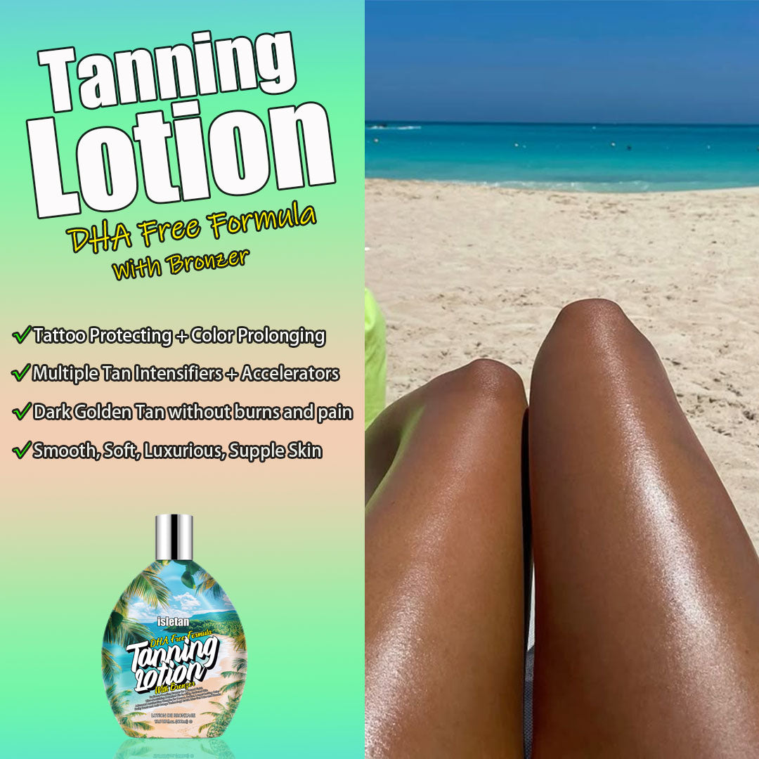 Pineapple Outdoor Indoor Tanning Lotion For Tanning Beds, Tanning Bed Lotion With Bronzer, 13.5fl.oz