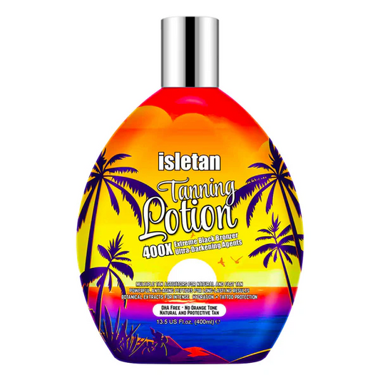 Pineapple 400X Tanning Lotion For Tanning Beds, Tanning Bed Lotion With Bronzer, 13.5fl.oz