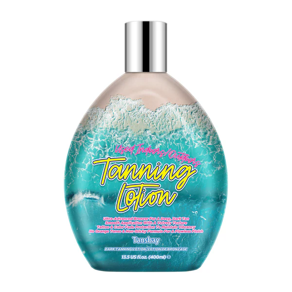 Tansbay Tanning Lotion For Tanning Beds Coconut, Tanning Bed Lotion With Bronzer, 13.5fl.oz
