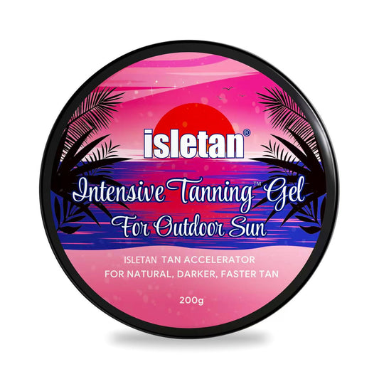 isletan intensive tanning luxe gel peach