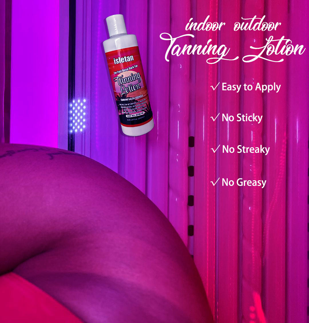 tanning bed lotion accelerator