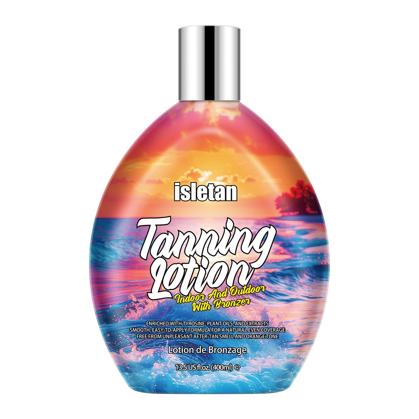 Cherry Outdoor Indoor Tanning Lotion For Tanning Beds, Tanning Bed Lotion With Bronzer, 13.5fl.oz