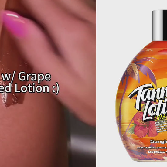 grape tanning bed lotion