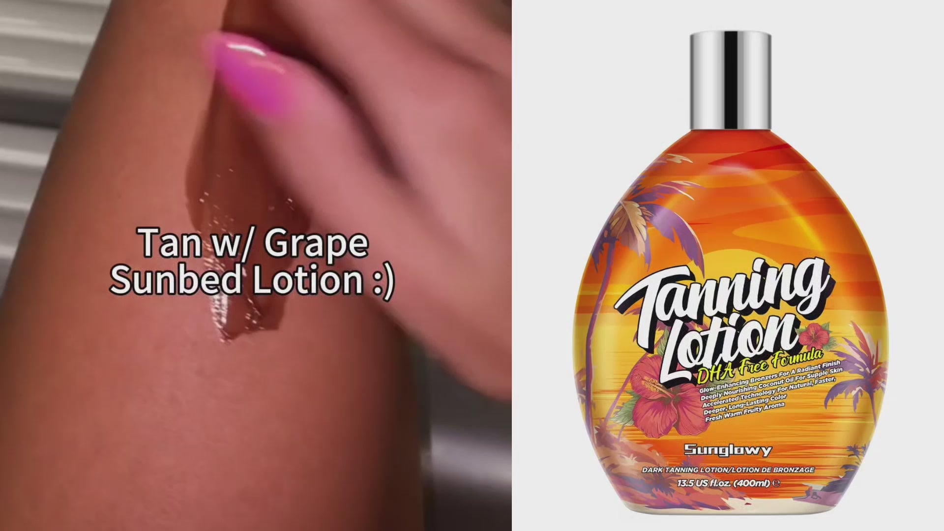 grape tanning bed lotion